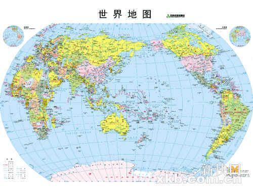 世界地图高清地图  第1张
